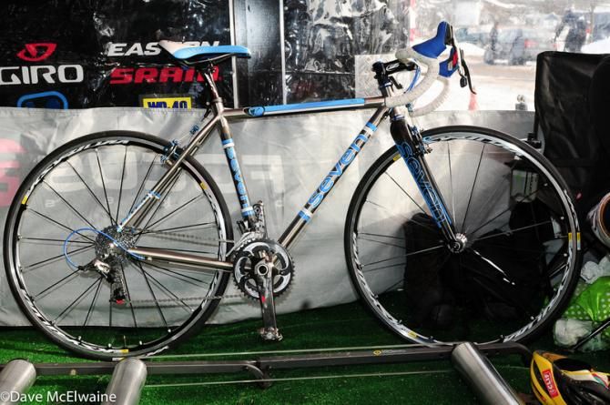 Mo Bruno-Roy's titanium Sevens always look like they just came out of the showroom thanks to her husband/mechanic Matt Roy