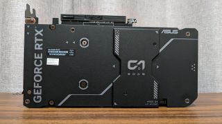 Asus Dual GeForce RTX 4060 Ti SSD backplate and SSD heatsink