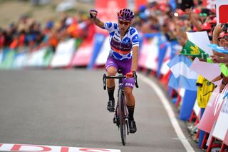 Angel Madrazo (Burgos-BH) won the stage the last time the Vuelta a Espana finished on the Javalambre climb in 2019