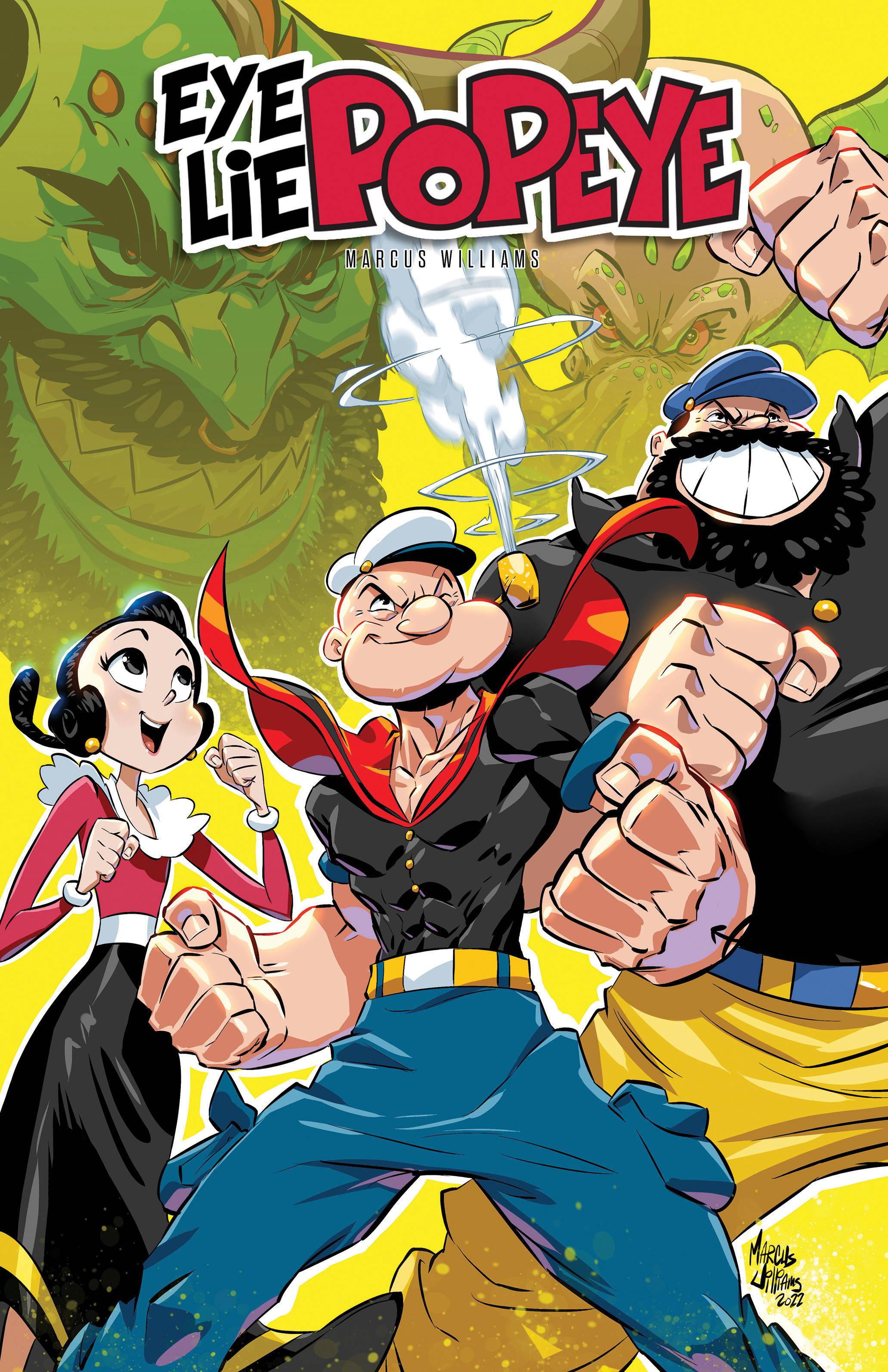 95 years after his debut, the mystery of how Popeye the Sailor Man lost his eye will be answered in the manga-inspired Eye Lie Popeye