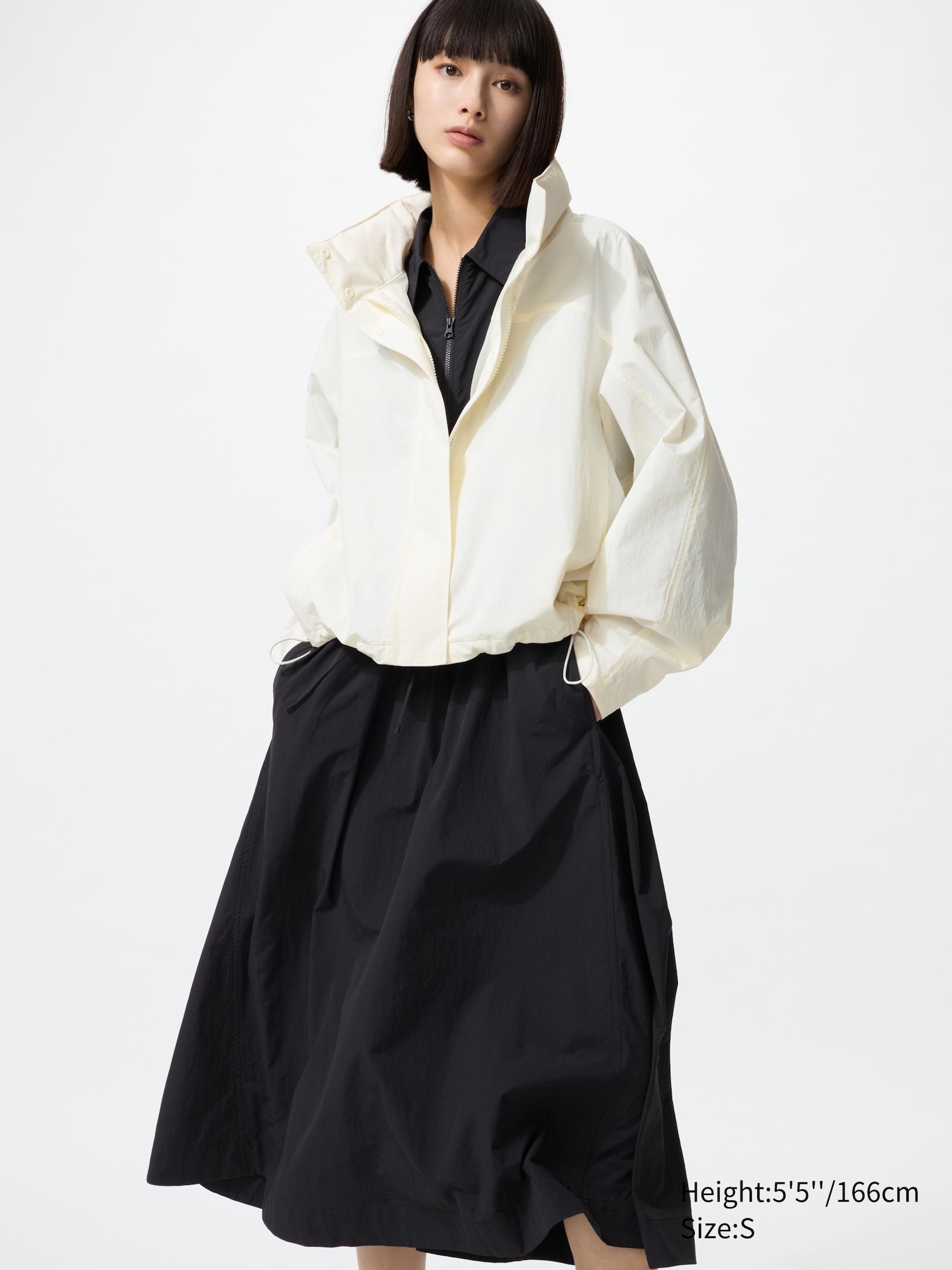 Windproof Blouson (stand Collar)
