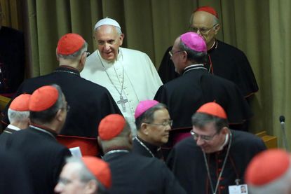 Catholic bishops vote against lines welcoming gays in final synod report