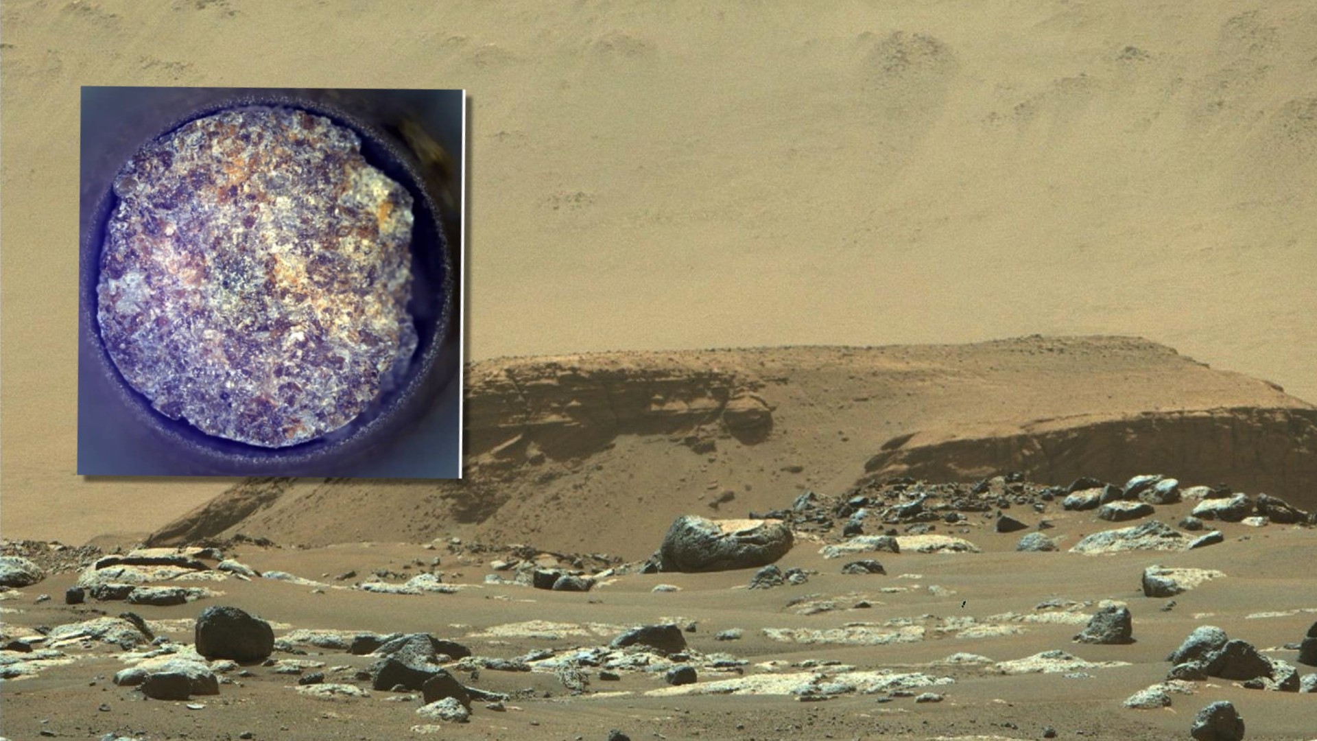 Perseverance rover’s Mars rock sample may contain best evidence of possible ancient life Space