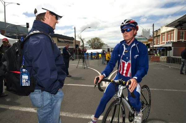Jim Miller and US national champion Ben King