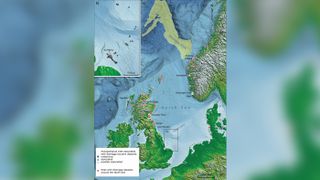 The Storegga tsunami in about 6200 BC caused a mega-tsunami throughout the North Atlantic; tell-tale sediments left by the tsunami have been discovered around the region.