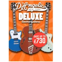 D'Angelico guitars: Up to £730 off at Andertons