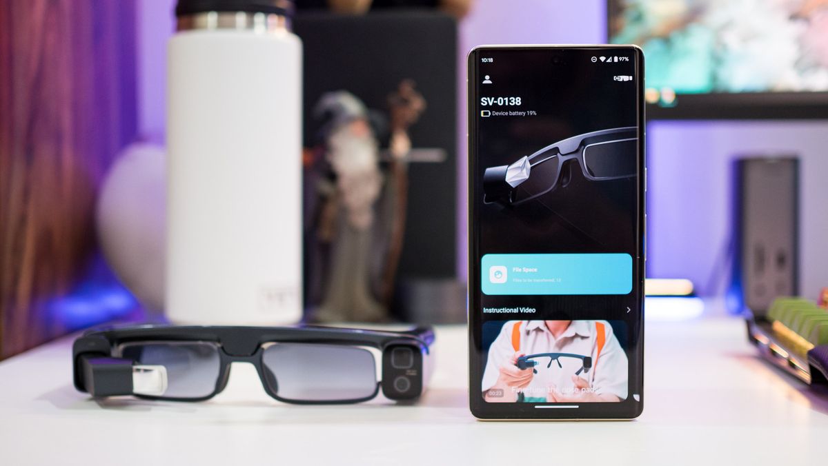 Superhexa Vision smart glasses review: Distorting reality | Android Central