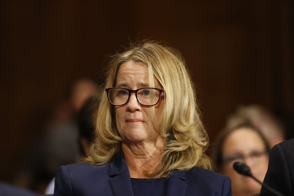 Christine Blasey Ford.