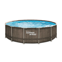 Elite Rattan Frame Pool 14ft | £299.99 at Aldi