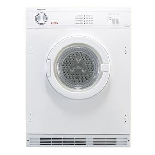 tumble dryer in white colour
