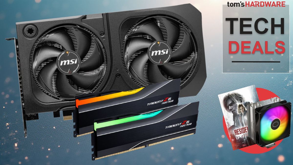 Save $649 by buying 64GB of DDR5-6000 G.Skill RAM with an Nvidia RTX 5070 GPU — Newegg will even throw in a free Cooler Master CPU cooler to sweeten the deal