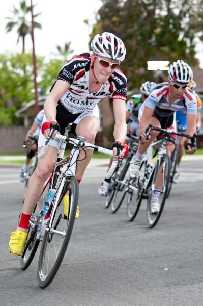 Tyler Wren (Jamis-Sutter Home) rode aggressively in the break today.