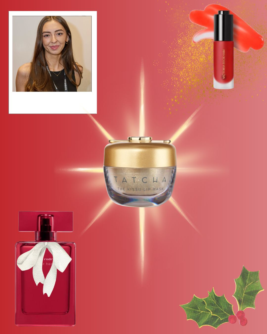 an image of Digital Beauty Writer, Sennen&#039;s christmas beauty picks on an ombre background