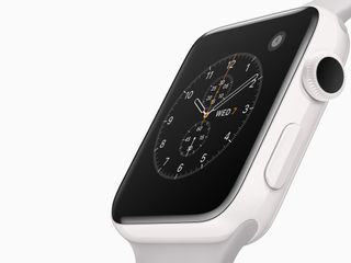 The ceramic model of the Apple Watch Series 2 Edition.