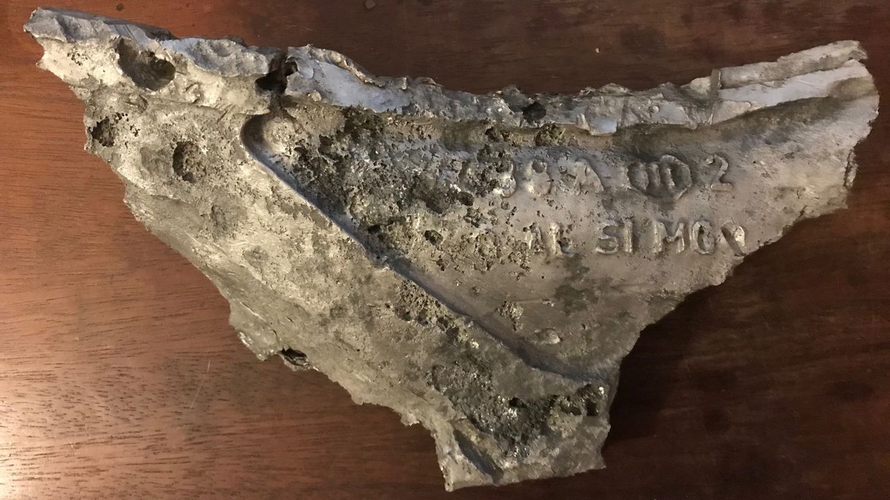 As well as serial numbers and the chemical formula for the metal alloy they were made from &ndash; it's not known why this was done &ndash; some parts bear a three-letter code that corresponds to the factory in Nazi-occupied Europe where they were made.