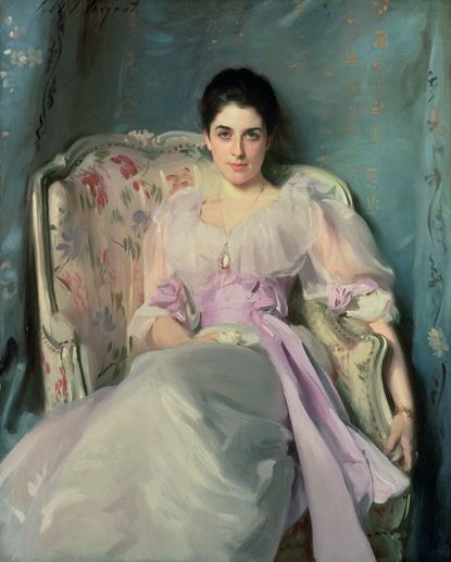 Lady Agnew of Lochnaw, 1892, oil on canvas, 49½in by 39½in, by John Singer Sargent (1856–1925), Scottish National Gallery, Edinburgh.