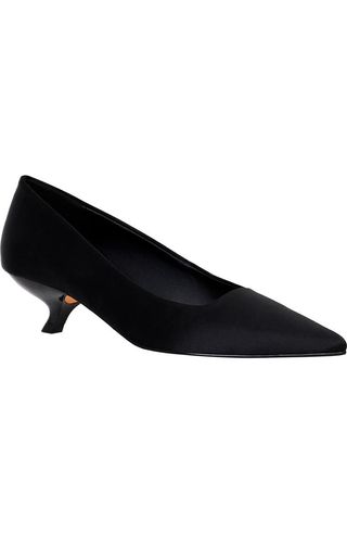 The Micro Heel Pointed Toe Pump