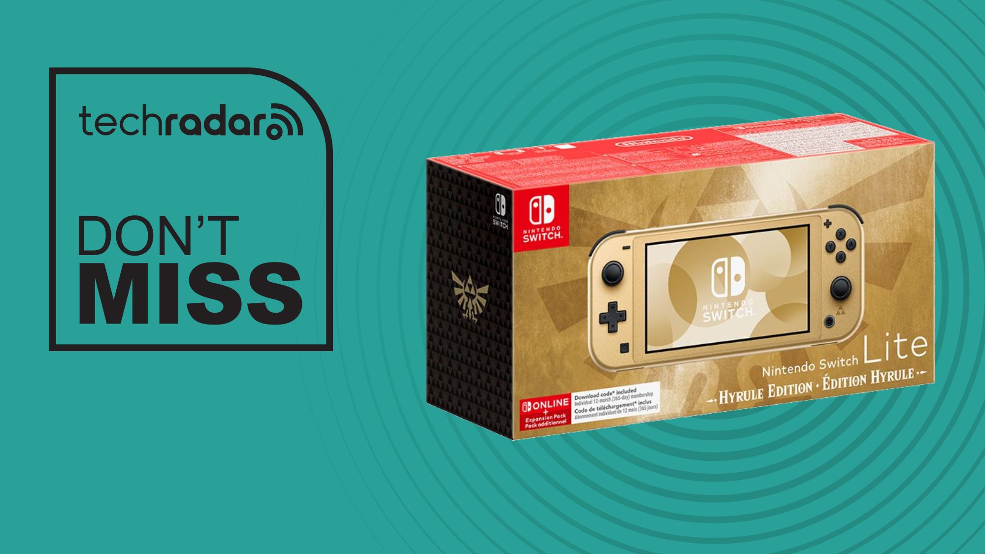 Where To Buy The Hyrule Edition Switch Lite Console TechRadar