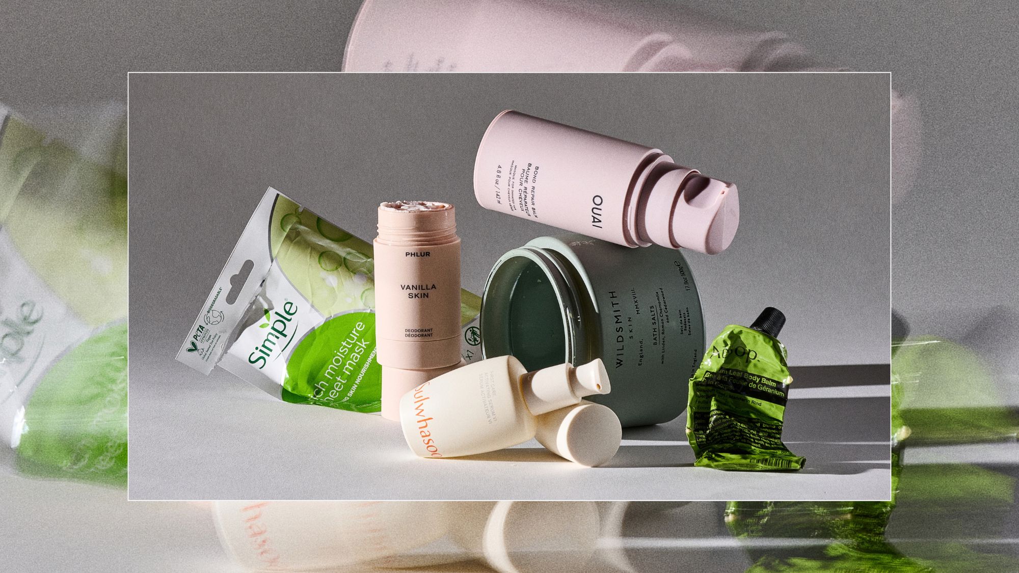 Shannon Lawlor's beauty empties from September 2026 including Wildsmith bath salts, Ouai hair mask, Aesop body balm, Sulwhasoo serum, Phlur deodorant and Simple sheet mask