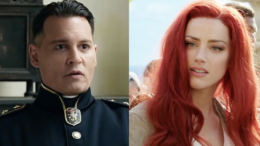 Johnny Depp starring in the 2019 historical drama Waiting for the Barbarians, Heard as Mera in Aquaman. 
