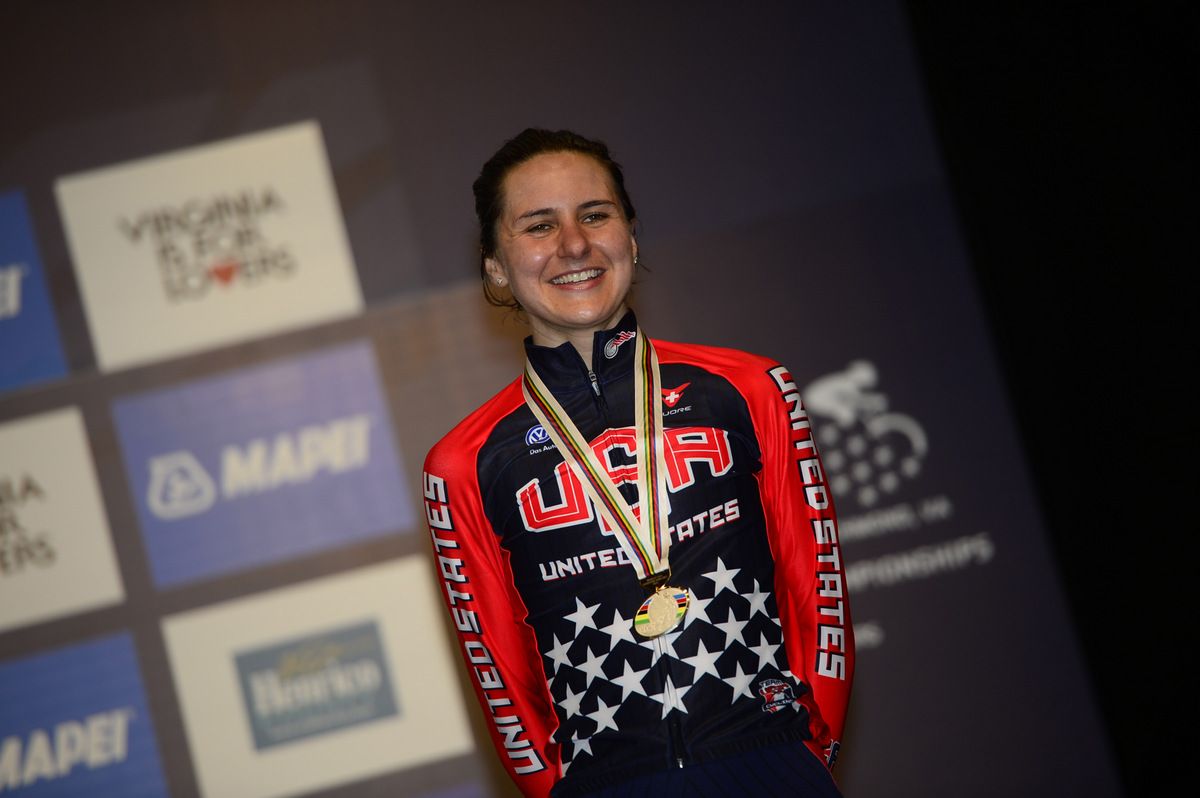 Megan Guarnier (United States of America) with bronze