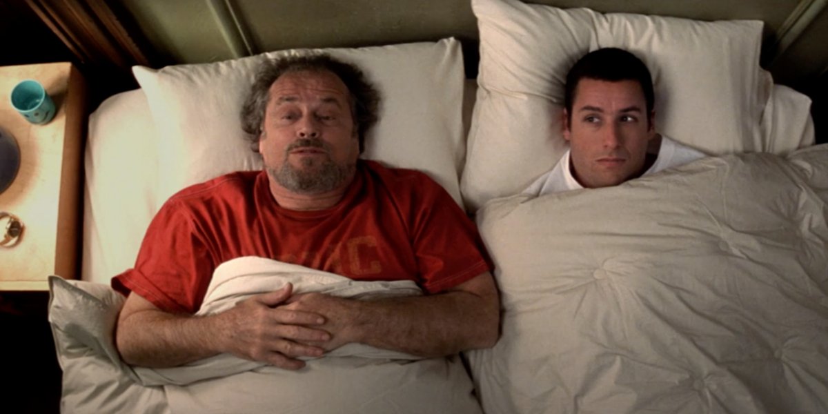 Jack Nicholson and Adam Sandler in Anger Management