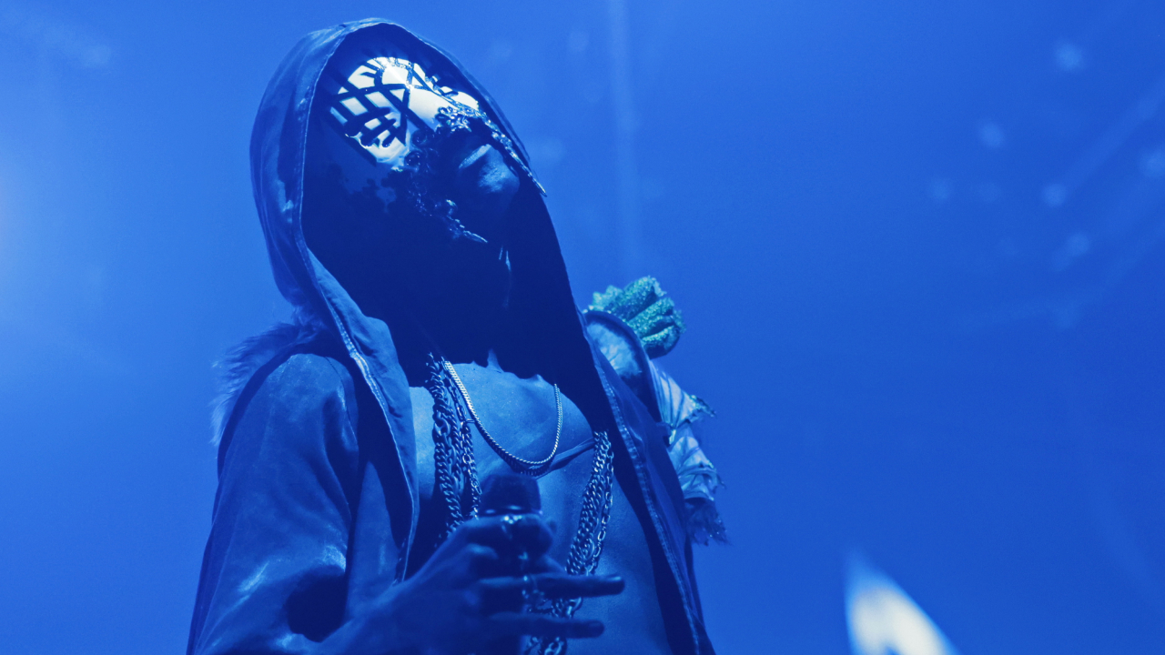 Vessel of Sleep Token onstage in 2023