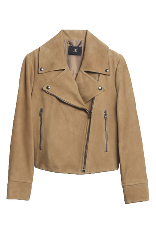 Enola Suede Moto Jacket