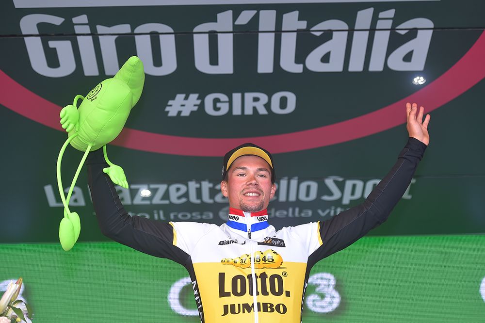 After the pain of losing on stage win, Primoz Roglic gets his victory