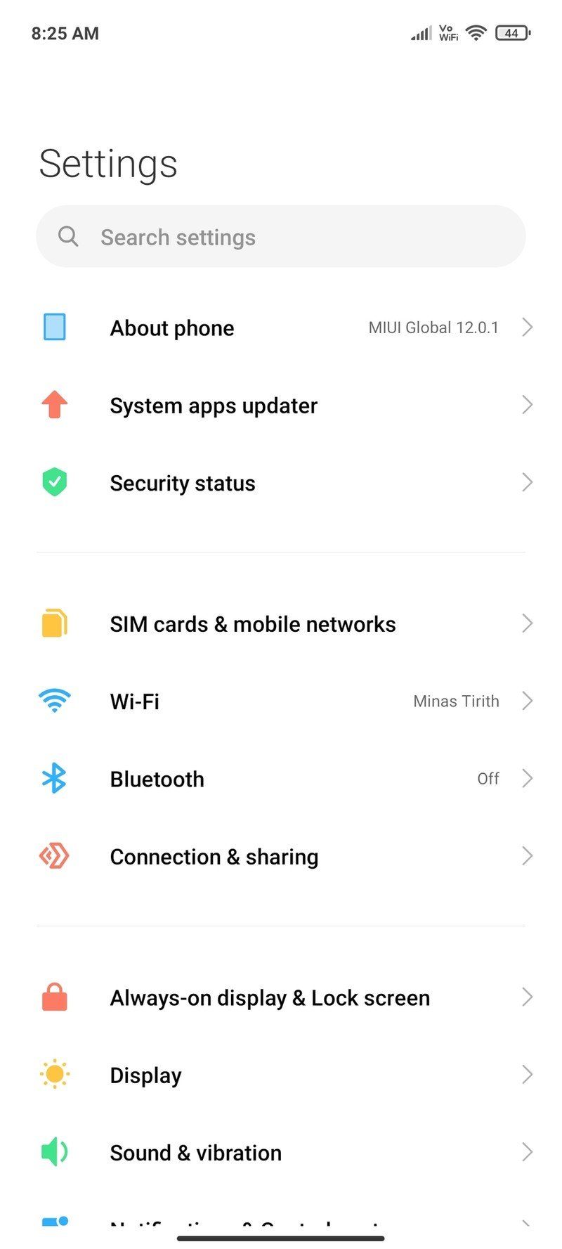 Redmi Note 10 Pro Max MIUI 12