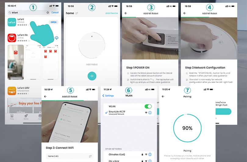LEFANT M1: Anleitung zur App-Steuerung