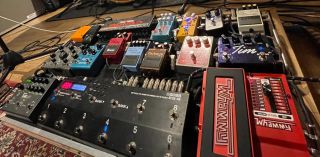 Tom Peters’ pedalboard