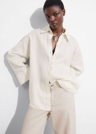 Oversized Linen Shirt