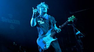 Zach Myers of Shinedown performs live for SiriusXM's Small Stage Series presented by American Express at The Orange Peel on August 25, 2022 in Asheville, North Carolina