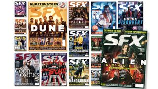 A variety of SFX covers. 