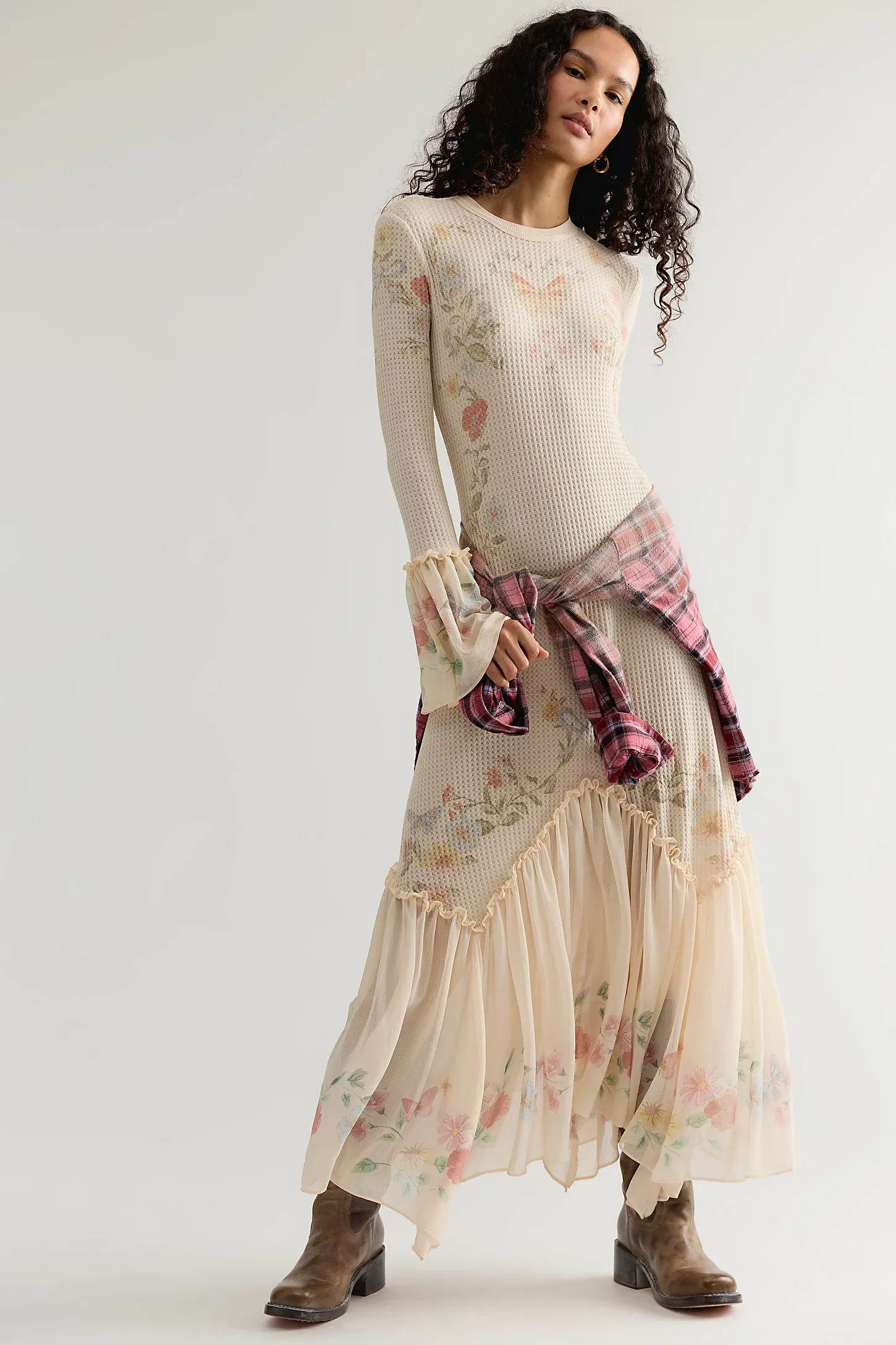 Free People, Cleo Thermal Maxi Dress