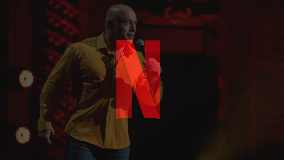 Controversial comedian claims the Netflix top chart spot