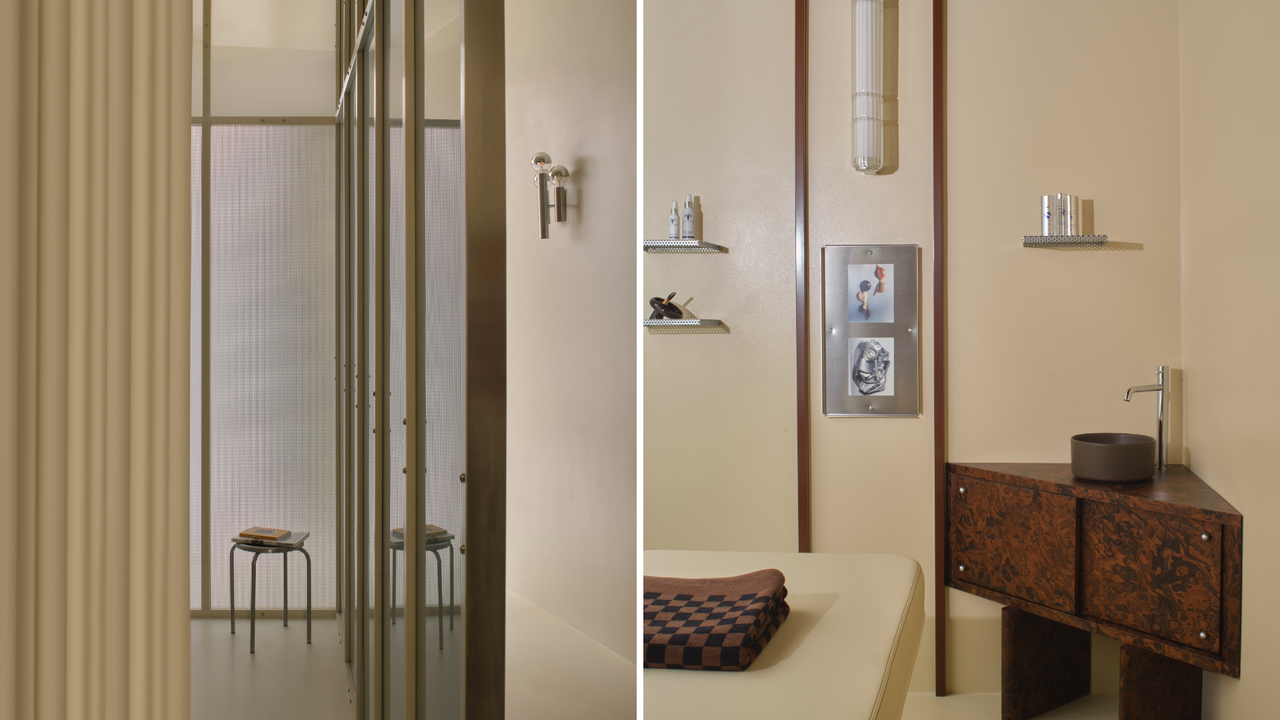At this Milanese beauty studio, sleek surroundings and a delicious colour scheme transform the art of self-care