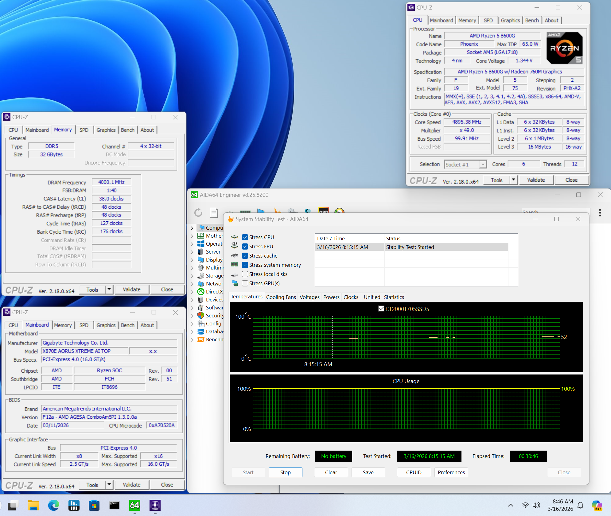 Gigabyte X870E Aorus Xtreme AI Top - Overclocking RAM