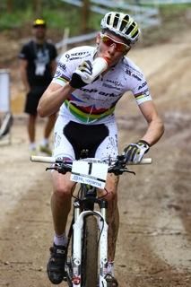unior world champion Victor Koretsky had to settle for the runner-up berth in the junior cross country