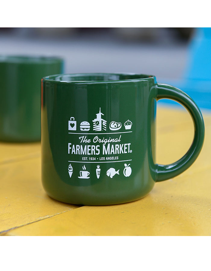 farmersmarket la, Farmers Market Green Mug