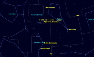These three constellations contain many interesting objects to look at with binoculars or a small telescope.