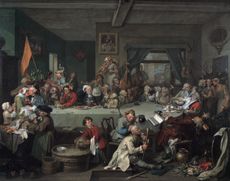 'The Election Entertainment' by Hogarth, The Trustees of Sir John Soane's Museum