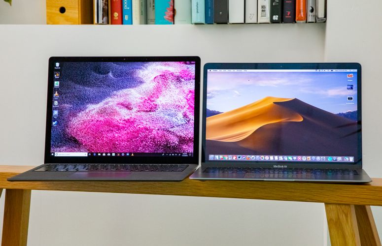 MacBook Air vs. Surface Laptop 2