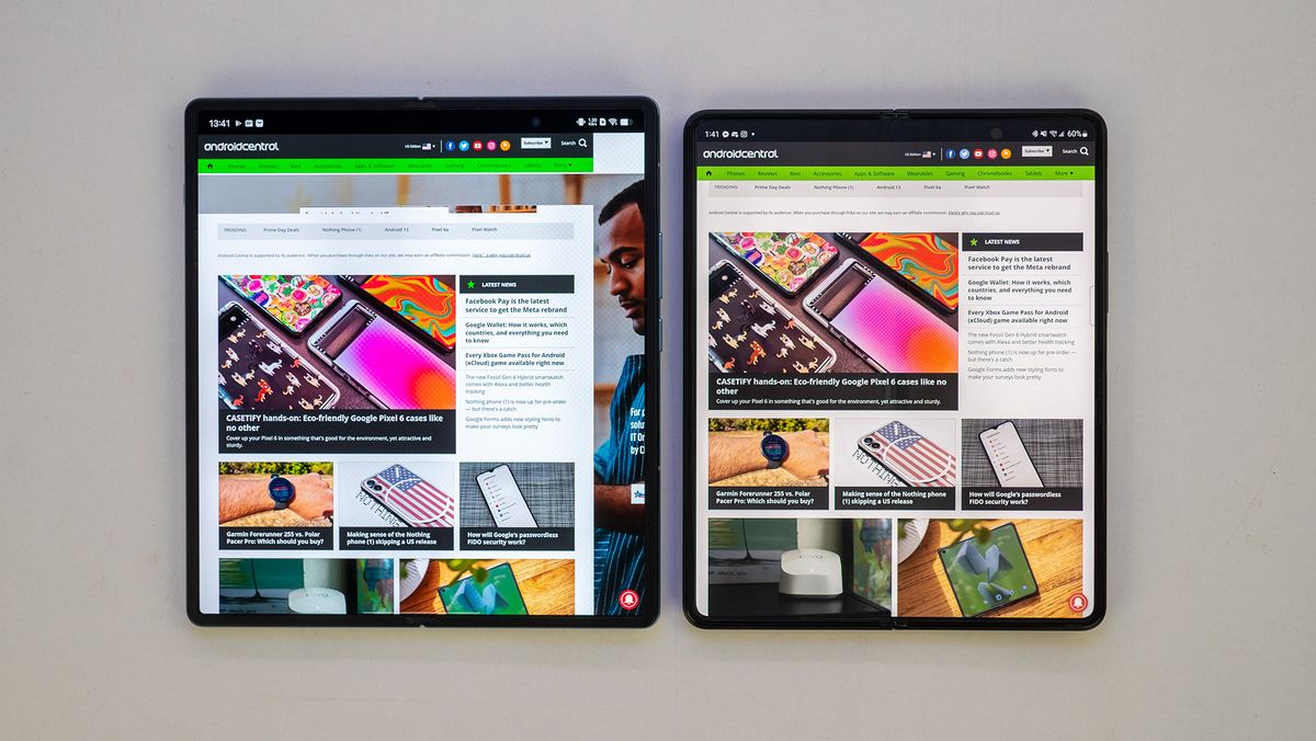 Vivo X Fold versus Samsung Galaxy Z Fold 3 hardware and displays