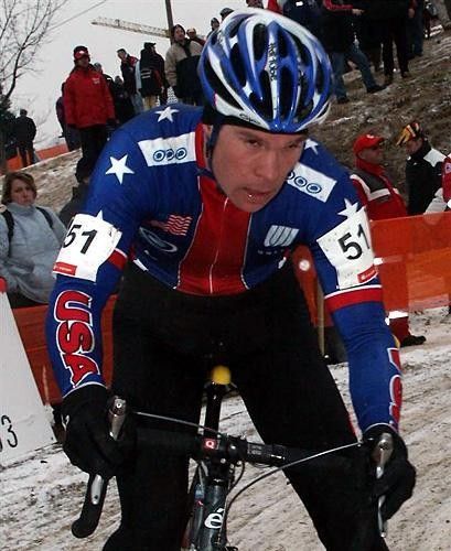 Jonathan Page rides at cross worlds