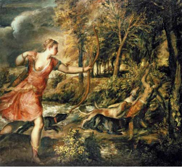 Eileen Cooper&#039;s favourite painting, The Death of Actaeon by Titian.