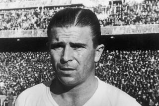 Ferenc Puskas with Real Madrid in December 1959.