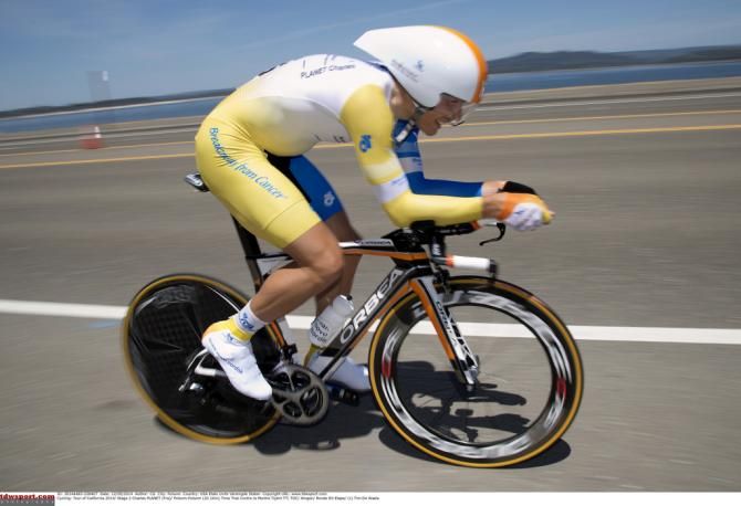 Charles Planey (Novo Nordisk) during the time trial