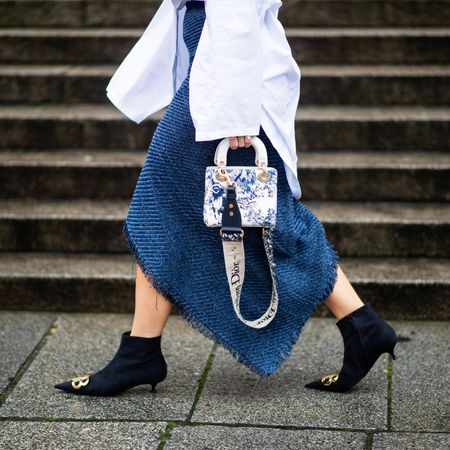 Street fashion, White, Blue, Photograph, Clothing, Jeans, Fashion, Snapshot, Footwear, Denim, 